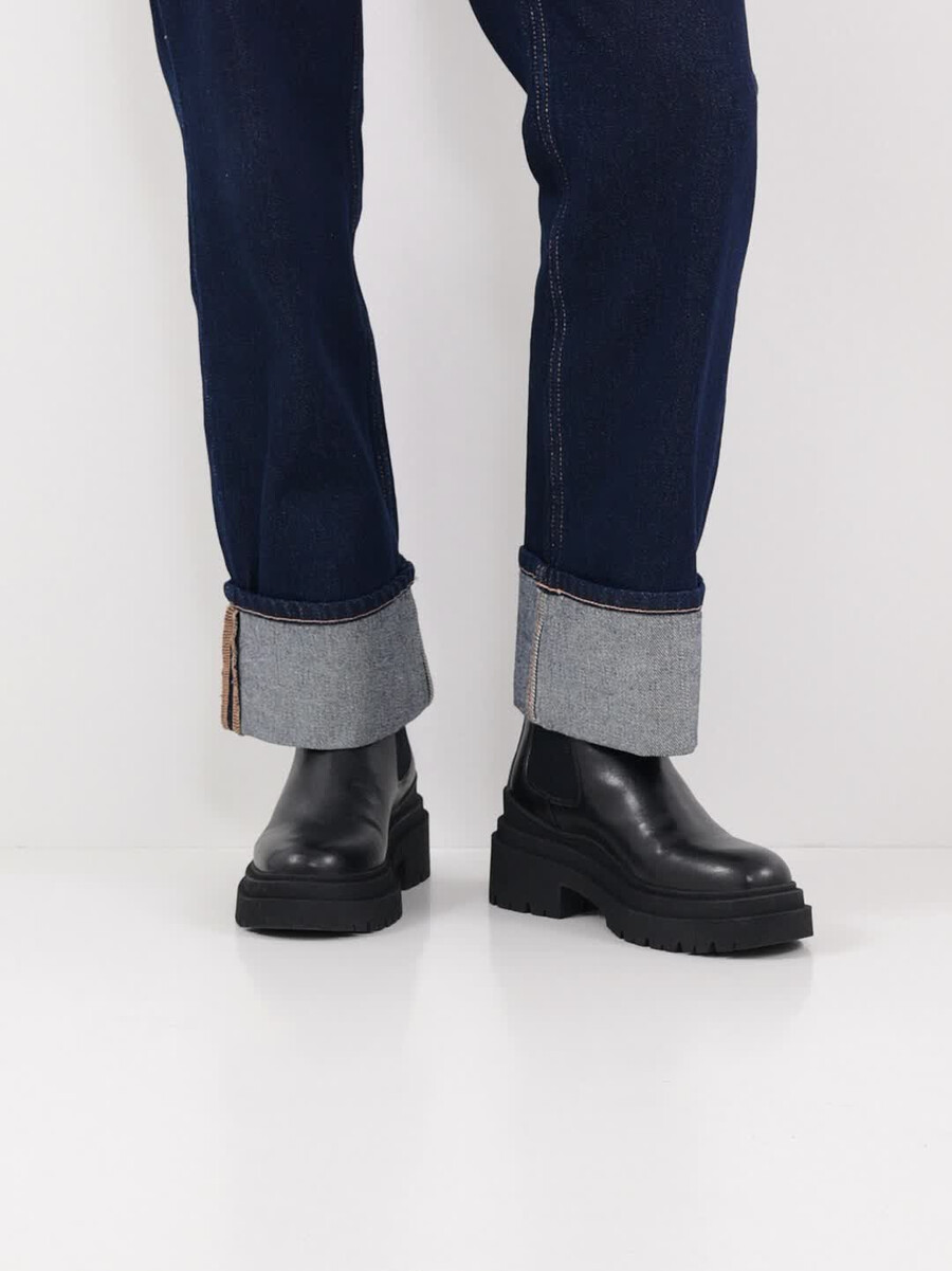 chelsea boot - nero 1-25426-45-020 compra tamaris stivaletti online