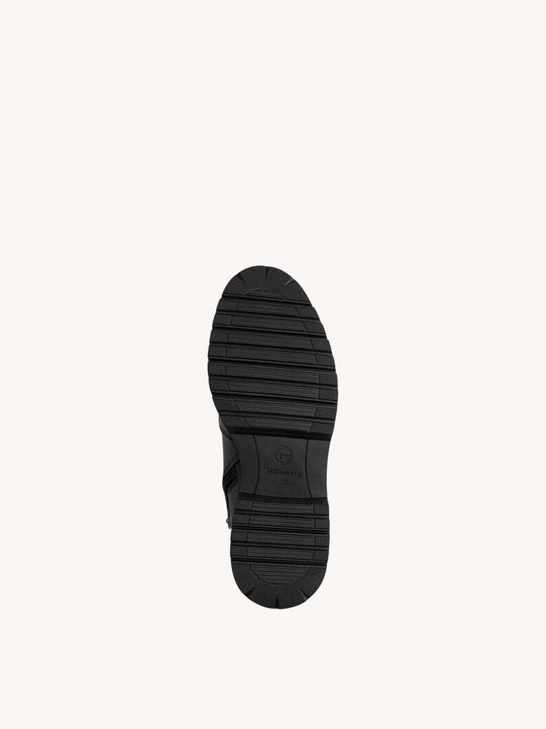 bootie in pelle - nero 1-25435-45-003 compra tamaris stivaletti online