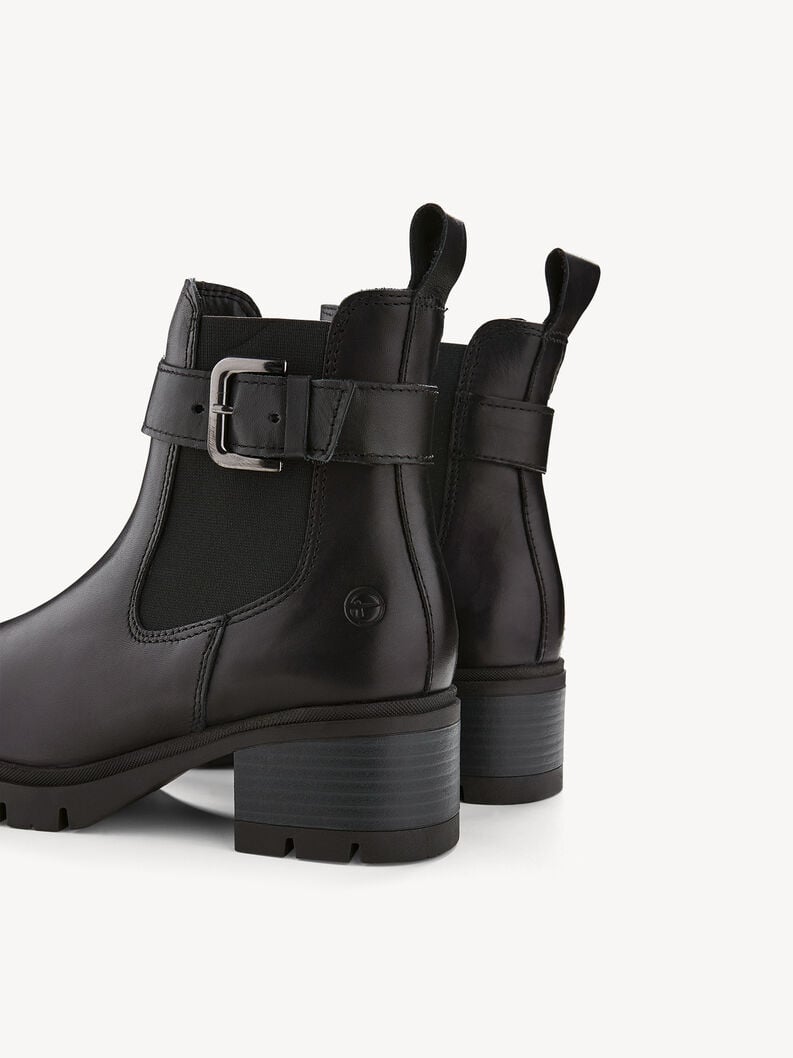 cuoio chelsea boot - nero 1-25447-43-003 compra tamaris stivaletti online