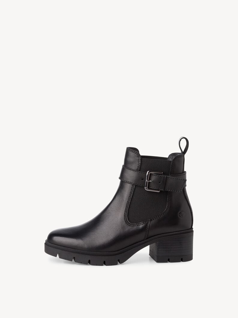 cuoio chelsea boot - nero 1-25447-43-003 compra tamaris stivaletti online