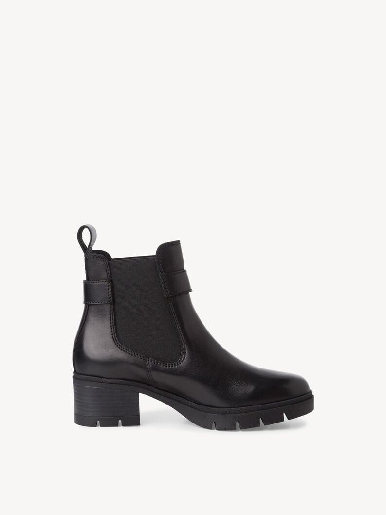 cuoio chelsea boot - nero 1-25447-43-003 compra tamaris stivaletti online