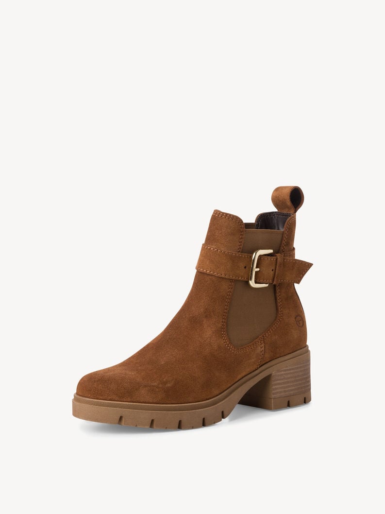 cuoio chelsea boot marrone 1-25447-43-305 compra tamaris stivaletti online