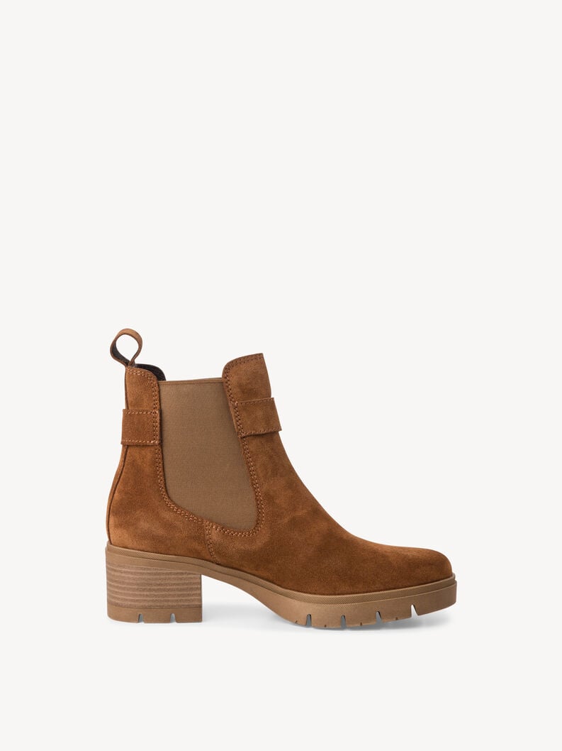 cuoio chelsea boot marrone 1-25447-43-305 compra tamaris stivaletti online