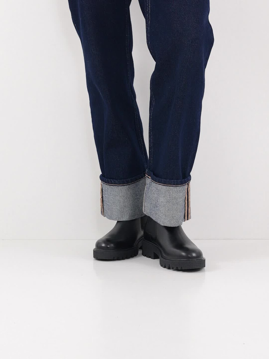 cuoio chelsea boot - nero 1-25448-45-001 compra tamaris stivaletti online