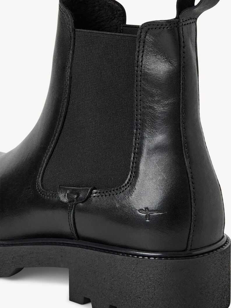 cuoio chelsea boot - nero 1-25448-45-001 compra tamaris stivaletti online