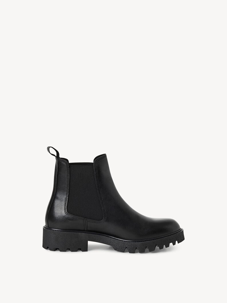 cuoio chelsea boot - nero 1-25448-45-001 compra tamaris stivaletti online
