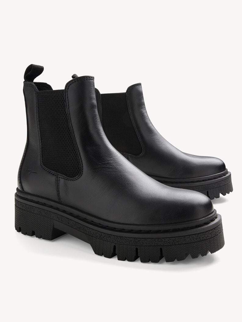 cuoio chelsea boot - nero 1-25450-45-001 compra tamaris stivaletti online