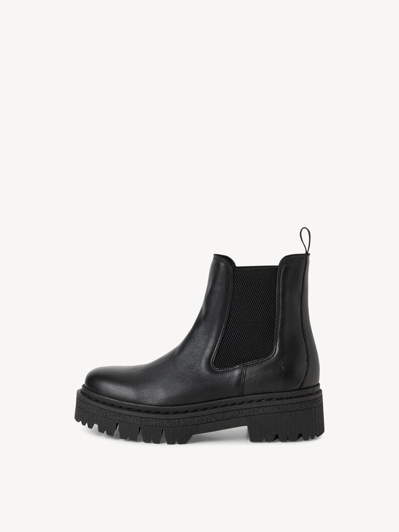 cuoio chelsea boot - nero 1-25450-45-001 compra tamaris stivaletti online