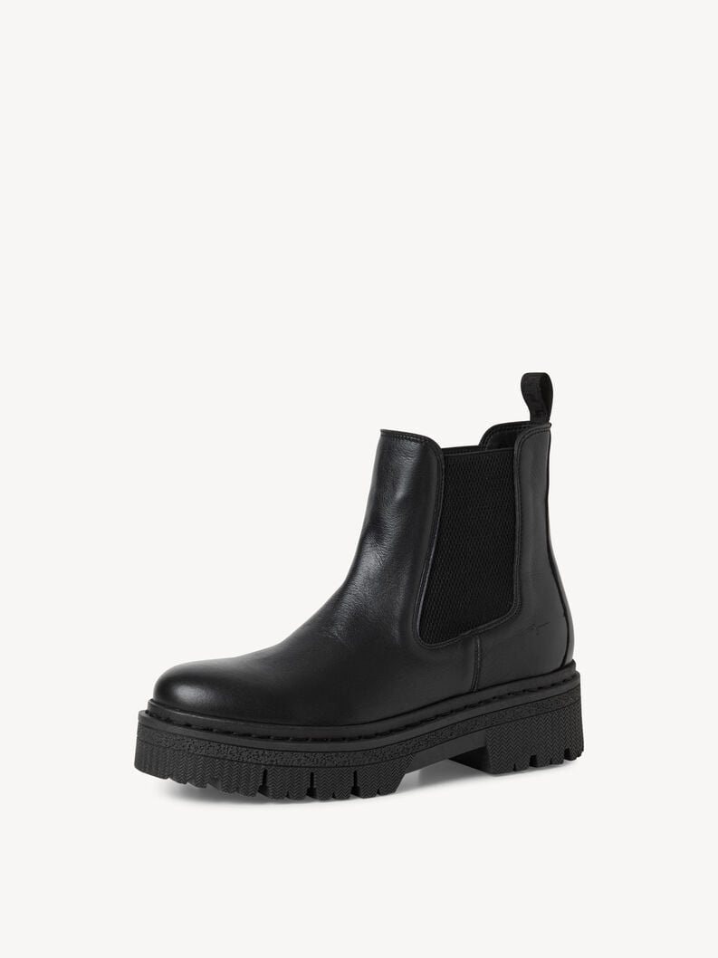 cuoio chelsea boot - nero 1-25450-45-001 compra tamaris stivaletti online