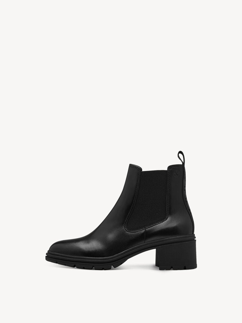 cuoio chelsea boot - nero 1-25456-43-001 compra tamaris stivaletti online