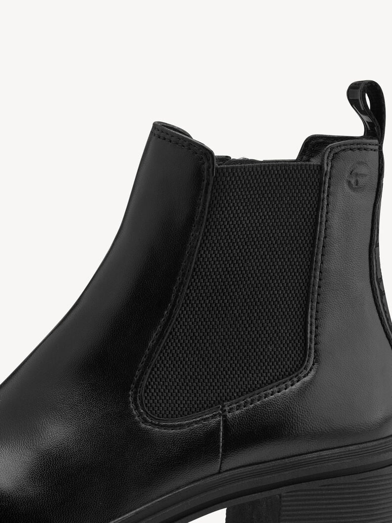 cuoio chelsea boot - nero 1-25456-43-001 compra tamaris stivaletti online