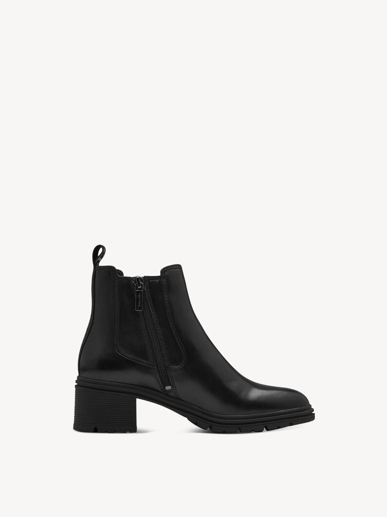 cuoio chelsea boot - nero 1-25456-43-001 compra tamaris stivaletti online