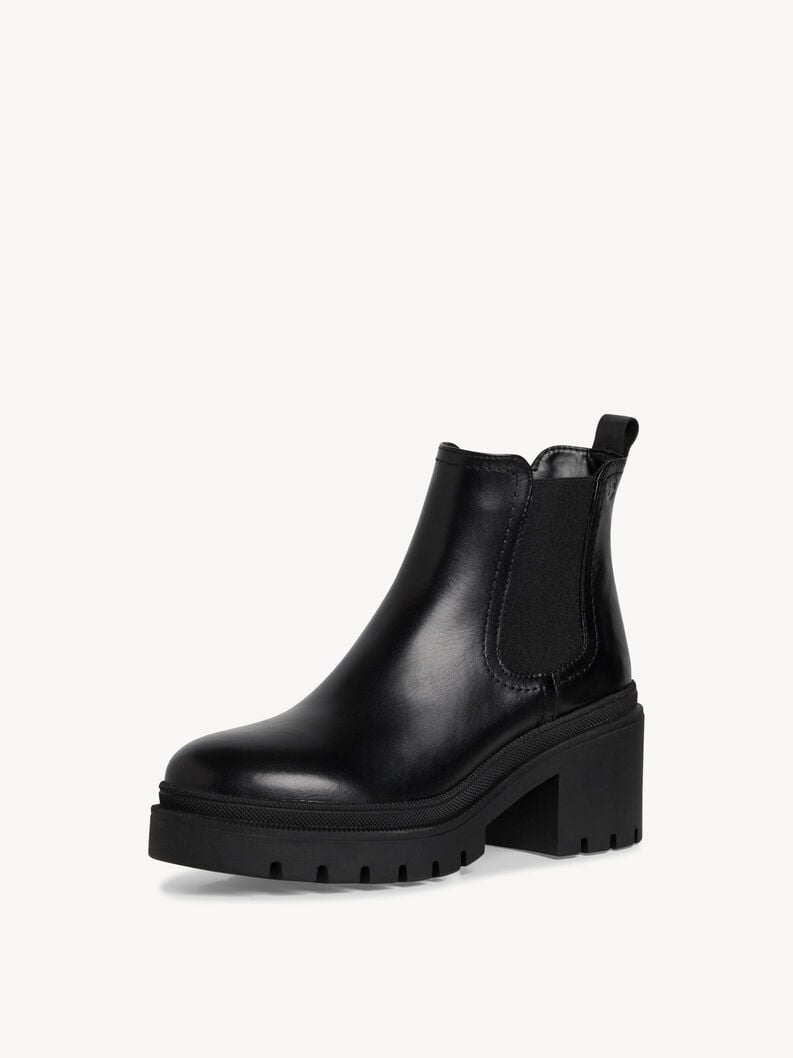 cuoio chelsea boot - nero 1-25459-41-003 compra tamaris stivaletti online