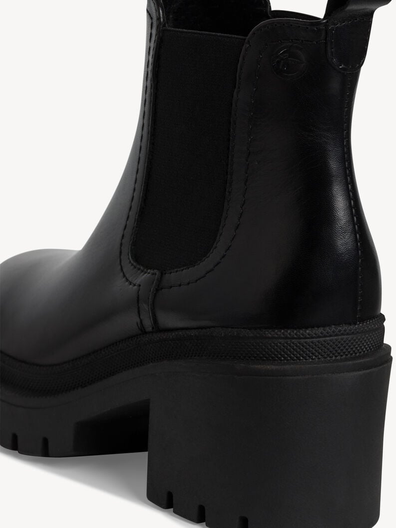 cuoio chelsea boot - nero 1-25459-41-003 compra tamaris stivaletti online