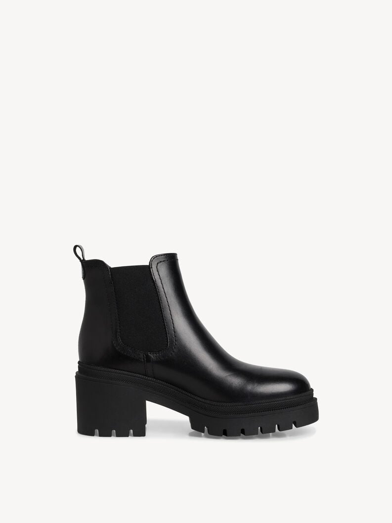 cuoio chelsea boot - nero 1-25459-41-003 compra tamaris stivaletti online