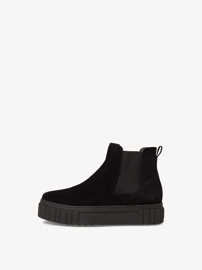 cuoio chelsea boot - nero 1-25460-41-001 compra tamaris stivaletti online