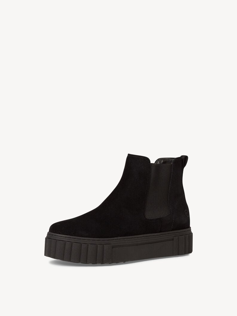 cuoio chelsea boot - nero 1-25460-41-001 compra tamaris stivaletti online