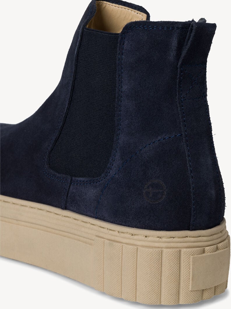 cuoio chelsea boot - blu 1-25460-41-805 compra tamaris stivaletti online