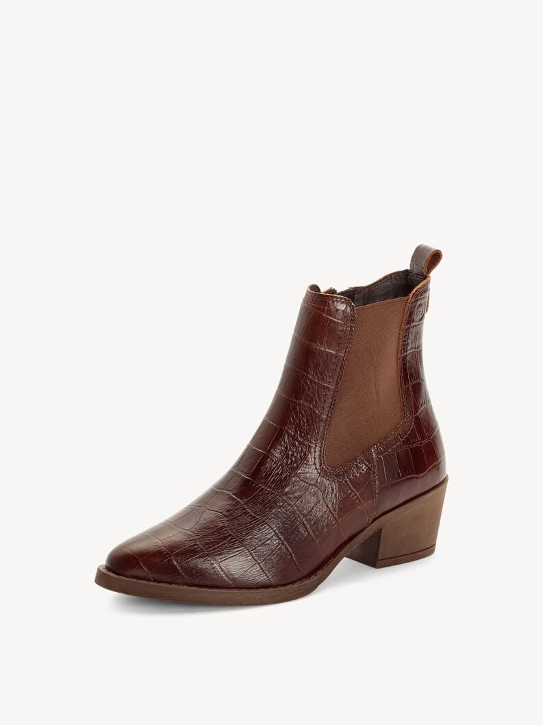 cuoio chelsea boot marrone 1-25706-45-380 compra tamaris stivaletti online
