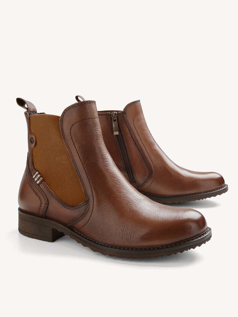 cuoio chelsea boot marrone 1-25821-45-348 compra tamaris stivaletti online