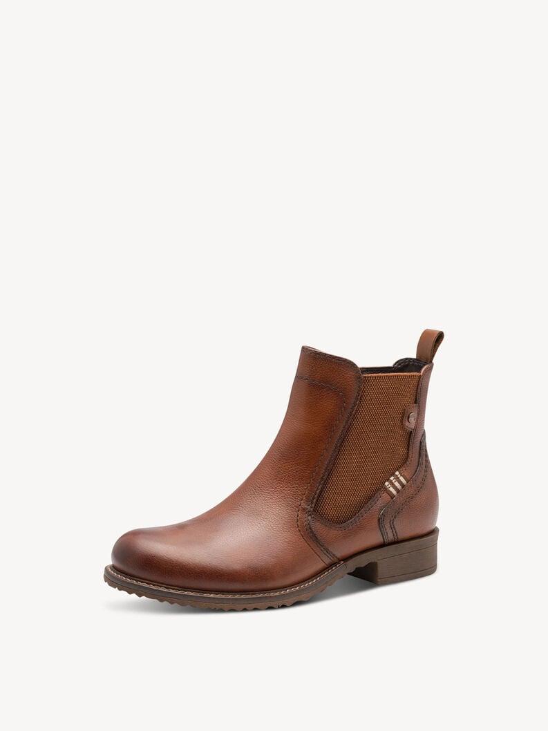 cuoio chelsea boot marrone 1-25821-45-348 compra tamaris stivaletti online