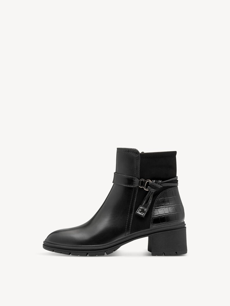 bootie nero 1-25823-45-001 compra tamaris stivaletti online