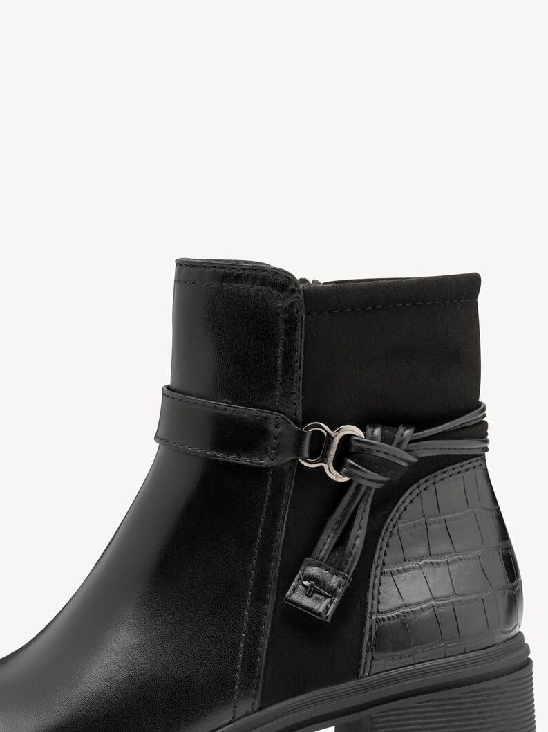 bootie nero 1-25823-45-001 compra tamaris stivaletti online