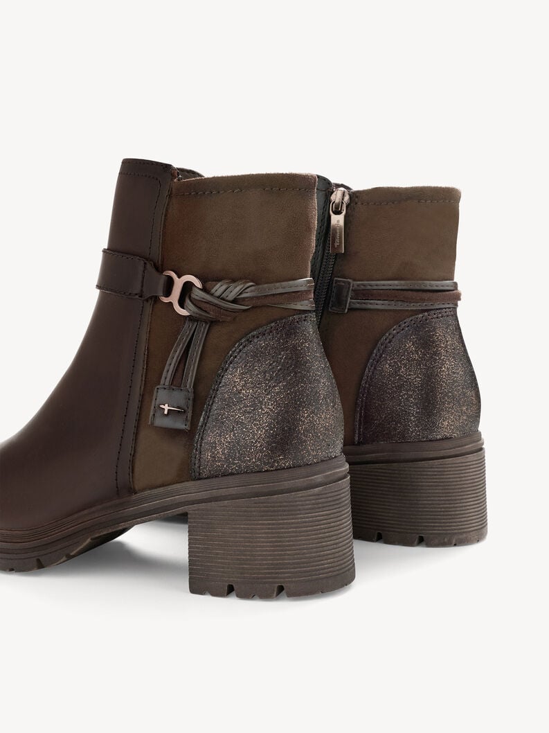 bootie marrone 1-25823-45-304 compra tamaris stivaletti online
