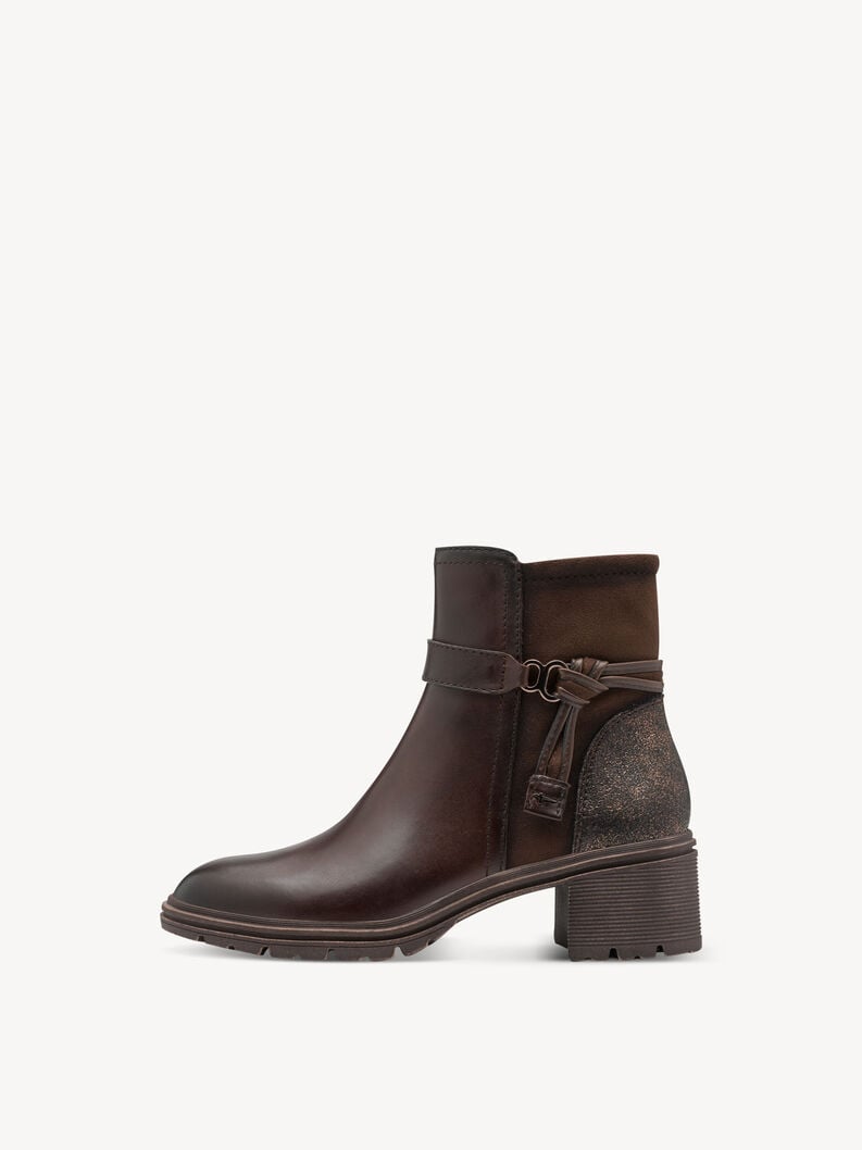 bootie marrone 1-25823-45-304 compra tamaris stivaletti online