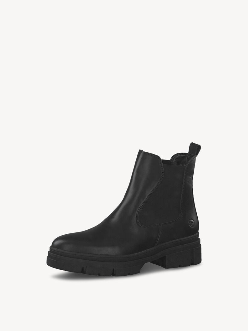 cuoio chelsea boot - nero 1-25828-41-001 compra tamaris stivaletti online