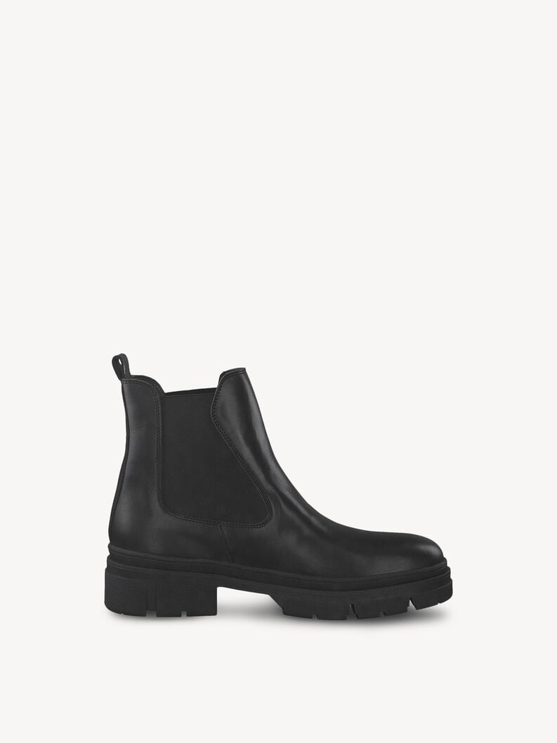 cuoio chelsea boot - nero 1-25828-41-001 compra tamaris stivaletti online