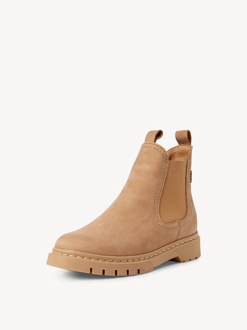 cuoio chelsea boot - beige 1-25829-43-411 compra tamaris stivaletti online