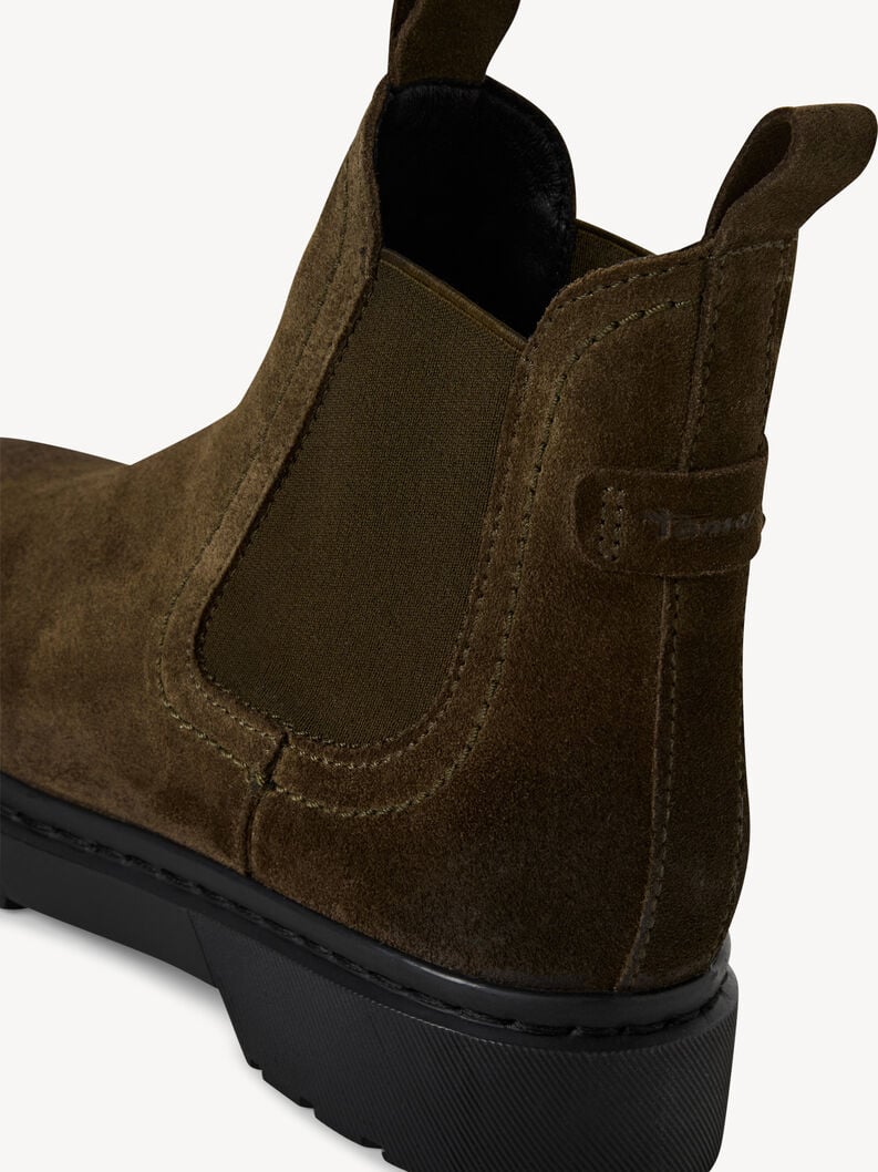 cuoio chelsea boot - khaki 1-25829-43-744 compra tamaris stivaletti online