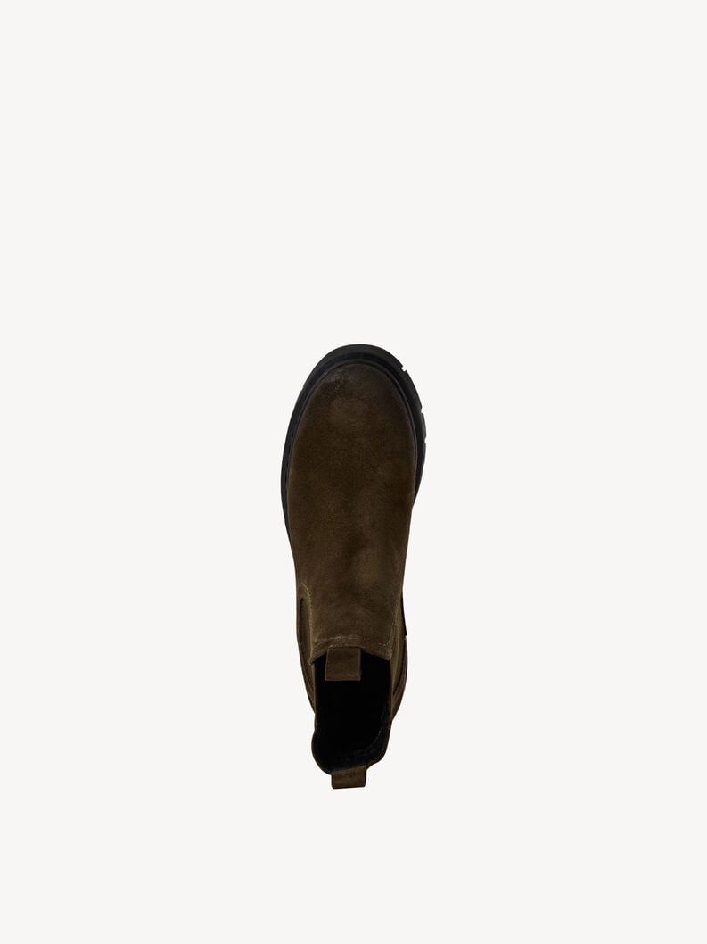 cuoio chelsea boot - khaki 1-25829-43-744 compra tamaris stivaletti online