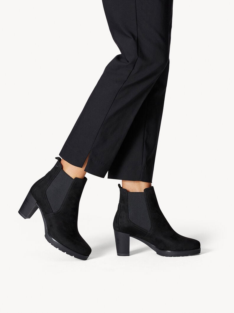 chelsea boot - nero 1-25929-41-001 compra tamaris stivaletti online