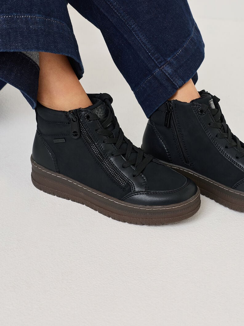 bootie nero 8-85212-45-098 compra tamaris ampia stivaletti online