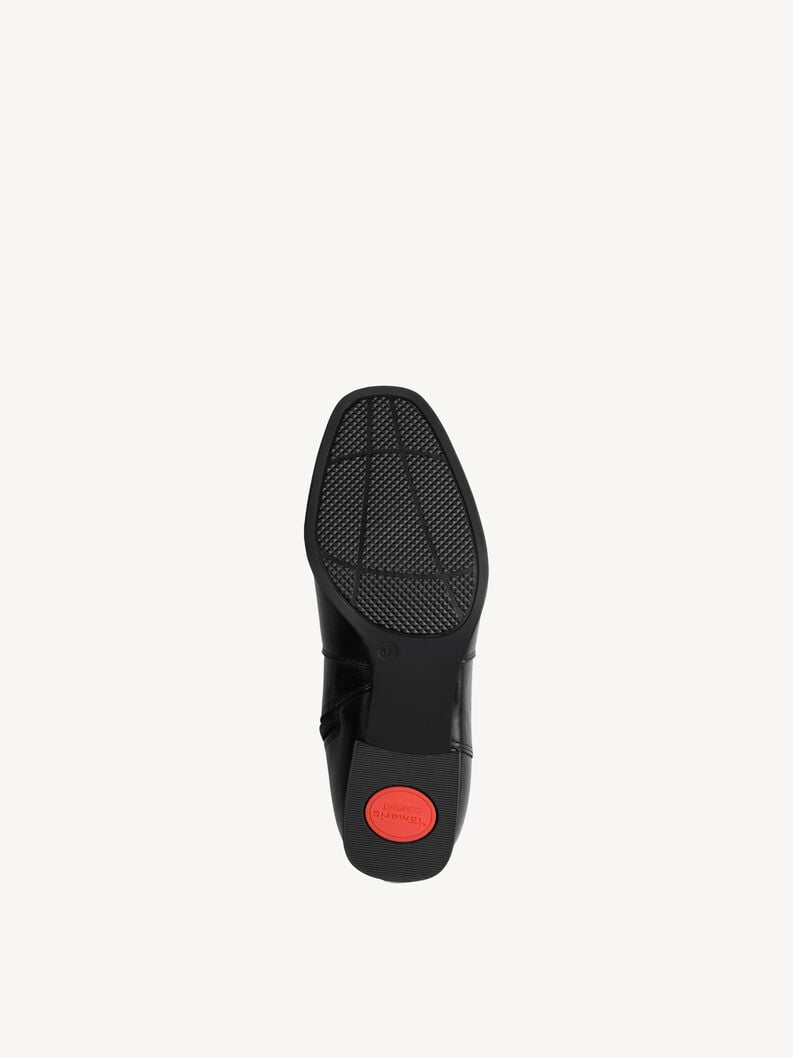 bootie in pelle - nero 8-85300-45-001 compra tamaris ampia stivaletti online