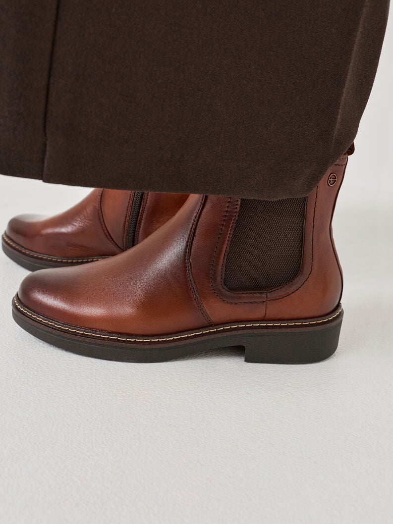 chelsea boot marrone 8-85307-43-305 compra tamaris ampia stivaletti online