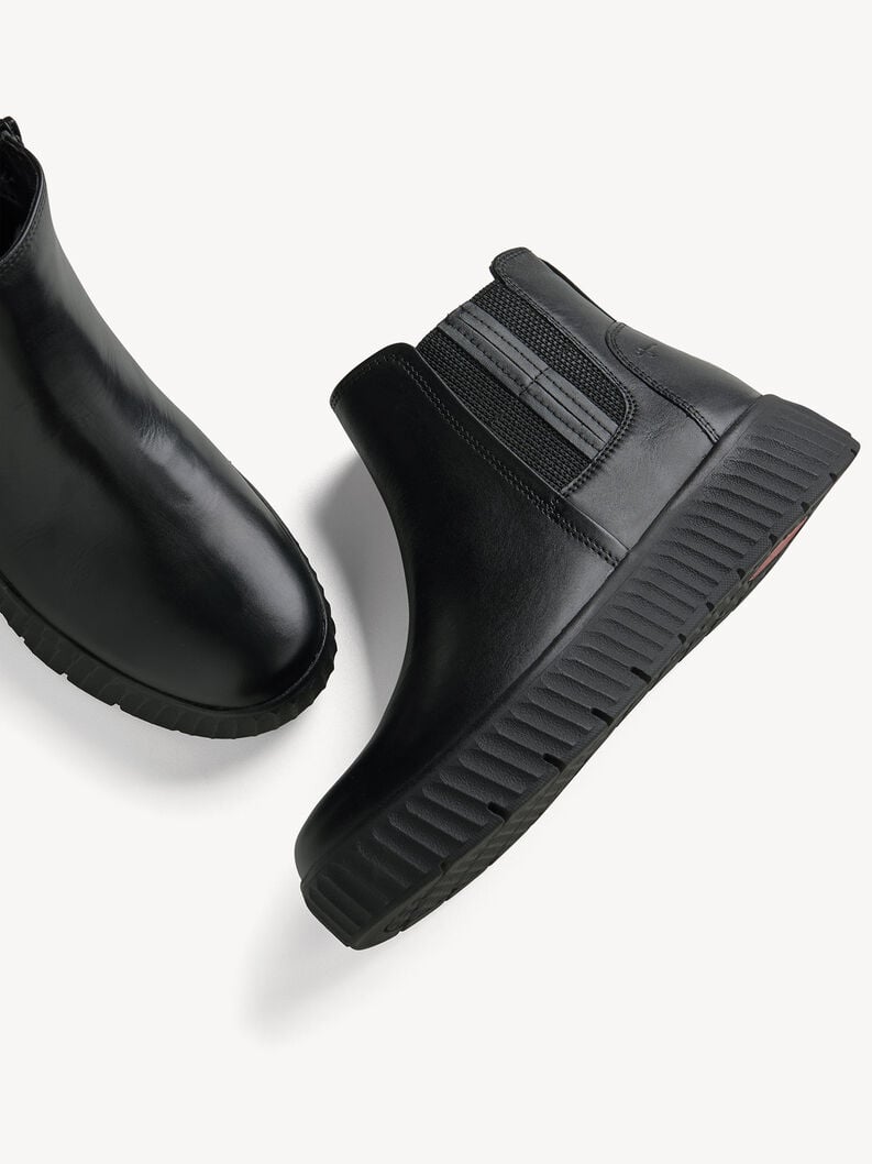 cuoio chelsea boot - nero 8-85405-45-022 compra tamaris ampia stivaletti online