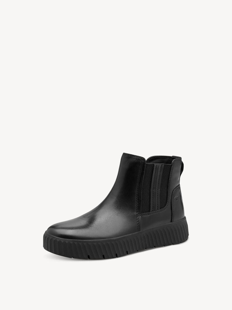 cuoio chelsea boot - nero 8-85405-45-022 compra tamaris ampia stivaletti online