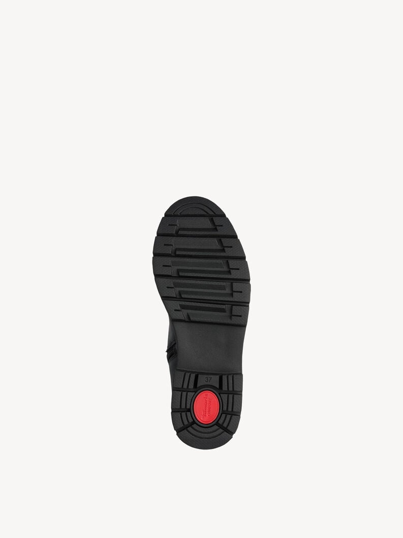 bootie in pelle - nero 8-85406-45-001 compra tamaris ampia stivaletti online