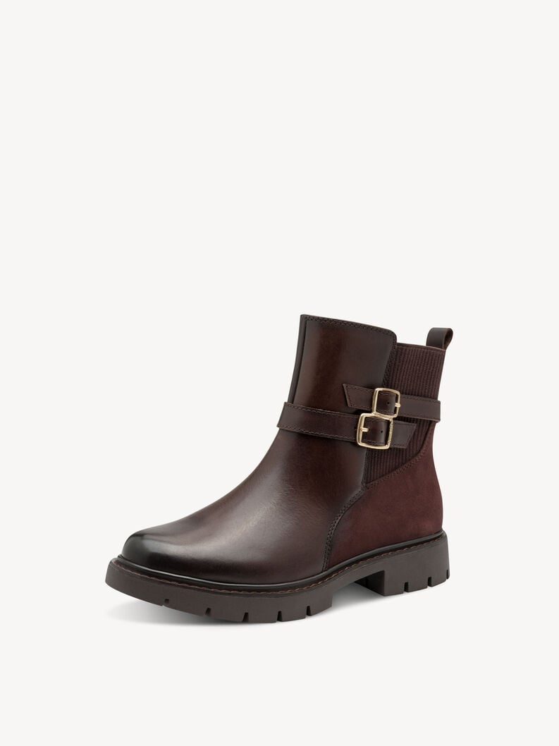 bootie marrone 8-85407-45-304 compra tamaris ampia stivaletti online