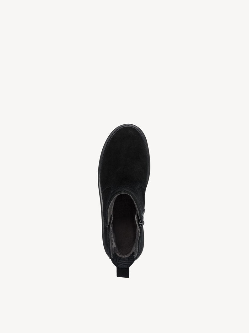 bootie in pelle - nero 8-85408-45-019 compra tamaris ampia stivaletti online
