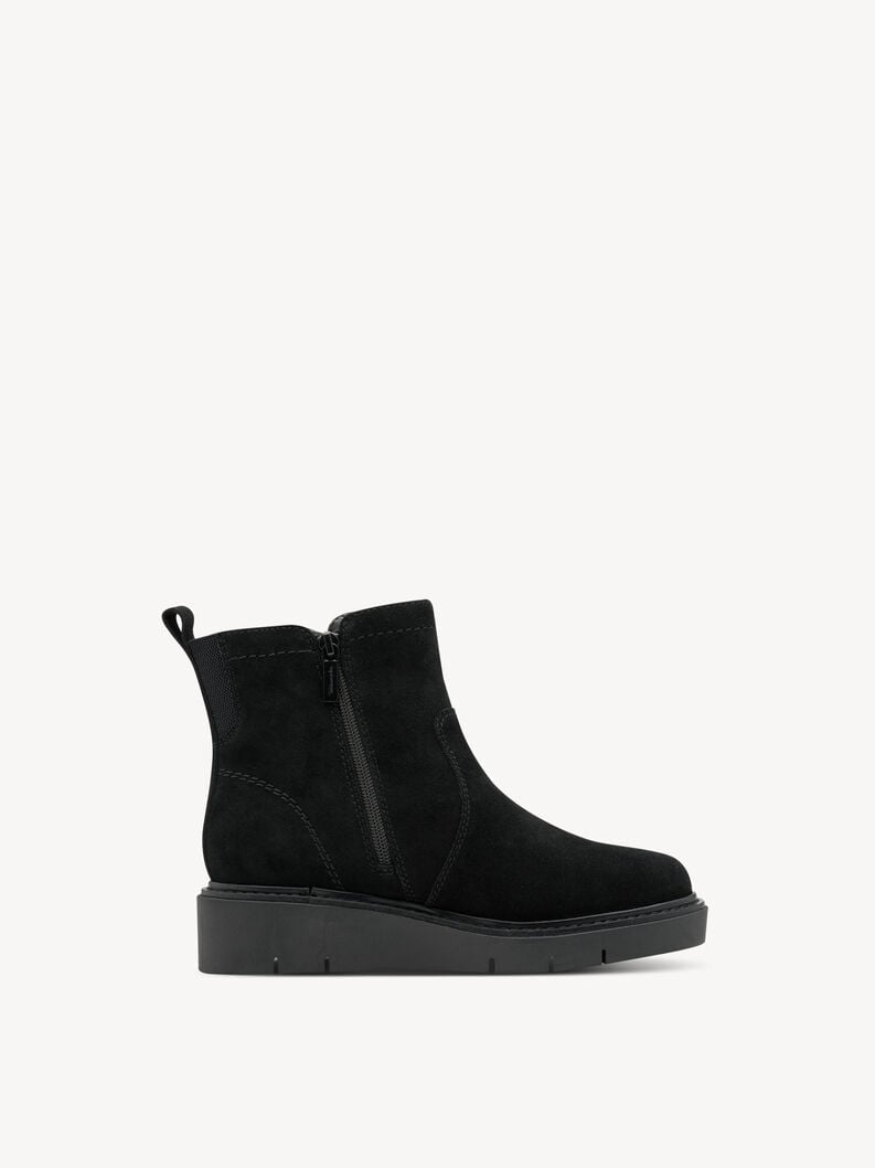 bootie in pelle - nero 8-85408-45-019 compra tamaris ampia stivaletti online