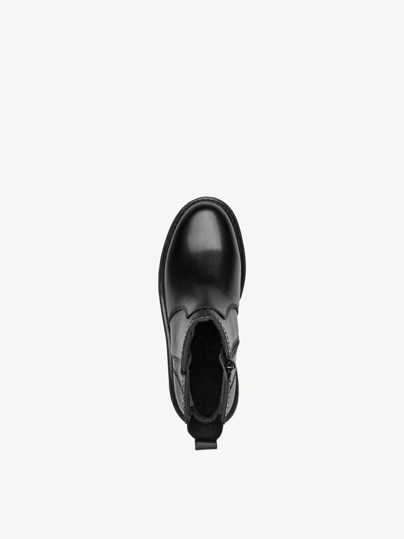 bootie in pelle - nero 8-85408-45-022 compra tamaris ampia stivaletti online