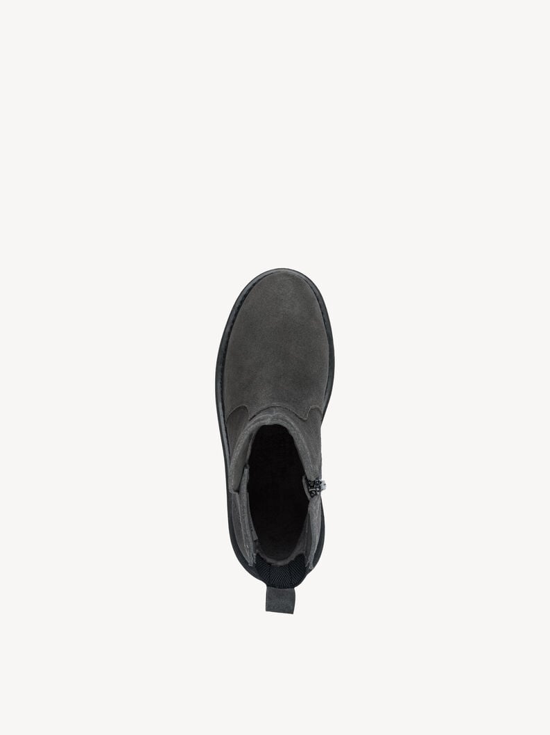 bootie in pelle - grigio 8-85408-45-216 compra tamaris ampia stivaletti online
