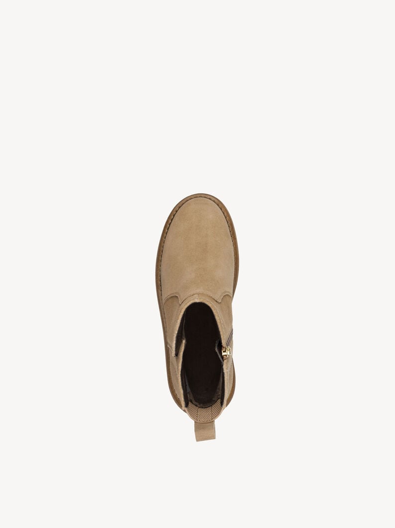 bootie in pelle - marrone 8-85408-45-311 compra tamaris ampia stivaletti online