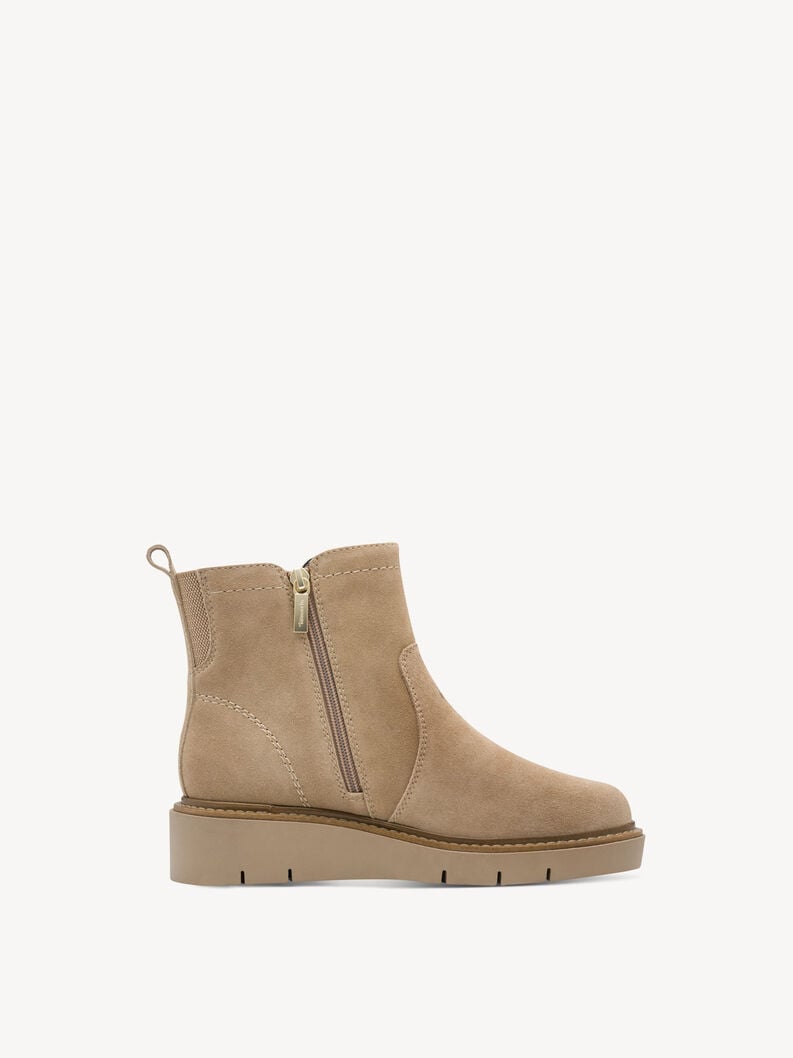 bootie in pelle - marrone 8-85408-45-311 compra tamaris ampia stivaletti online
