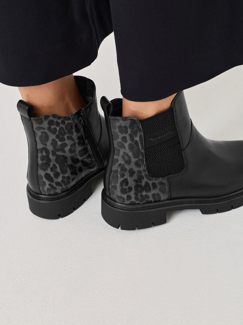 chelsea boot - nero 8-85421-45-098 compra tamaris ampia stivaletti online