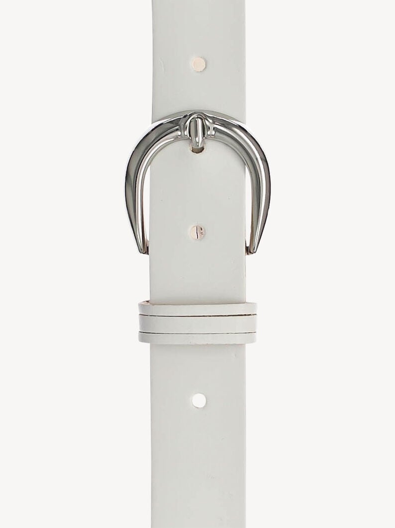 cintura in pelle - bianco tb0001l01-100 compra tamaris cinture online